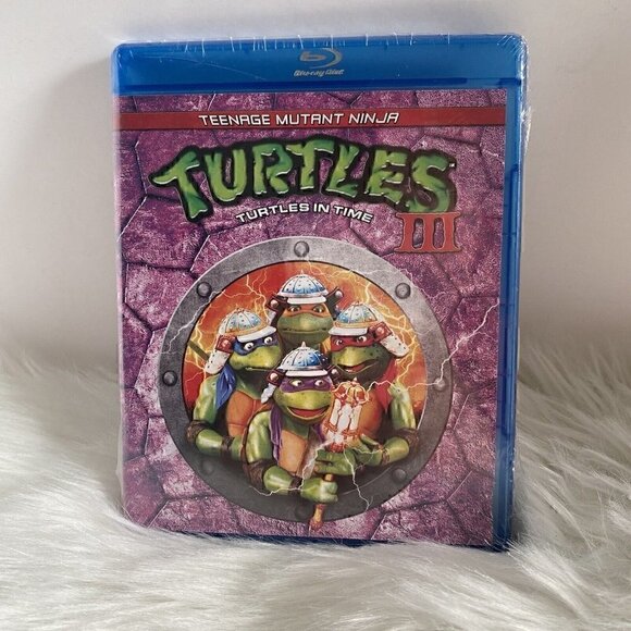 NEW THE TEENAGE MUTANT NINJA TURTLES lll Turtles In Time Blu-ray DVD Disc 2012 - Picture 1 of 6